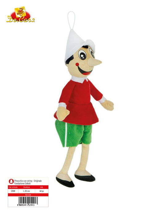 PELUCHE PINOCCHIO CM.30