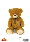 PELUCHE ORSO MARRONE CON FIOCCO CM.100