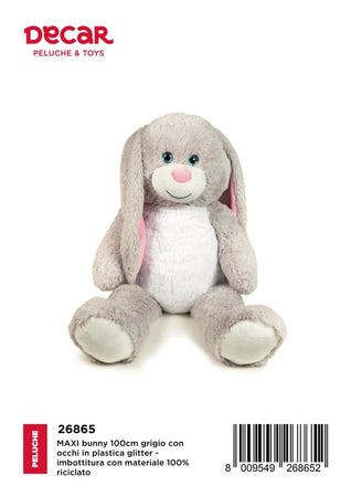 PELUCHE CONIGLIO CM.100