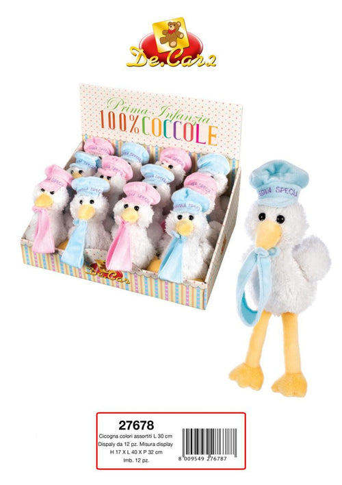 DISPLAY CICOGNA CM.30 ROSA/AZZURRA