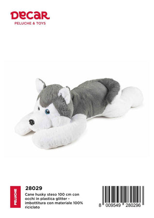 PELUCHE HUSKY STESO CM100