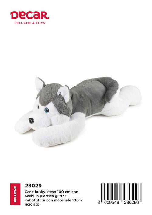 PELUCHE HUSKY STESO CM100