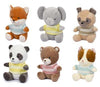 PELUCHE ANIMALI C/MAGLIA CM.22