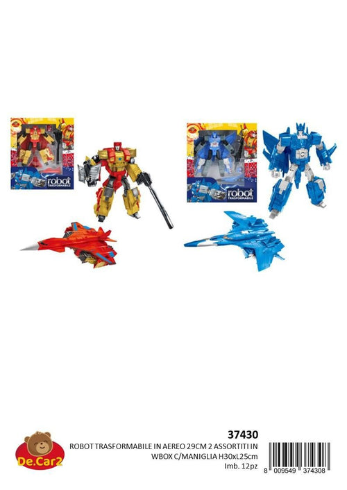 TRASFORMER AEREO ROBOT 2 ASS