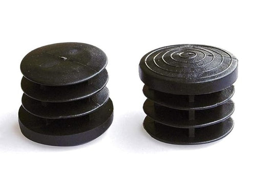 MOBILA - 6 PUNTALI INTERNI ALETTATI DIAM 20 MM NERI
