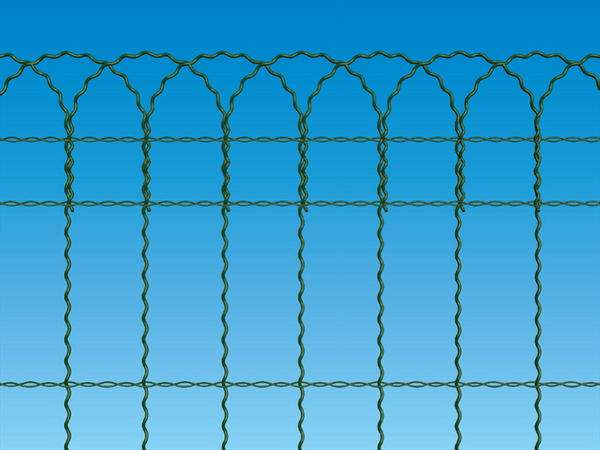 Rete Ornamentale per aiuole in metallo, maglia rettangolare 150 x 85 mm 25 mt
