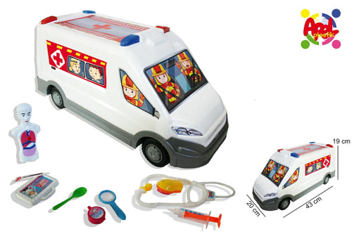 Autoambulanza con Personaggi