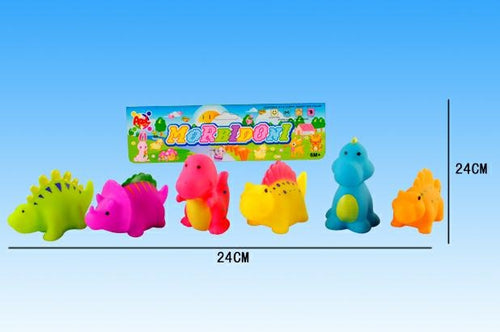 6 DINOSAURI GOMMOLOSI