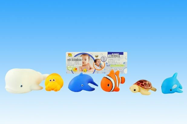 MORBIDOSI 6 ANIMALI MARE