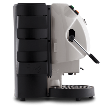 Frog Revolution Macchina Da Caffe' A Cialde Colore Gesso