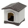 Cuccia esterno ferplast 87252599 dog villa 50 bianco e nero bianco e n