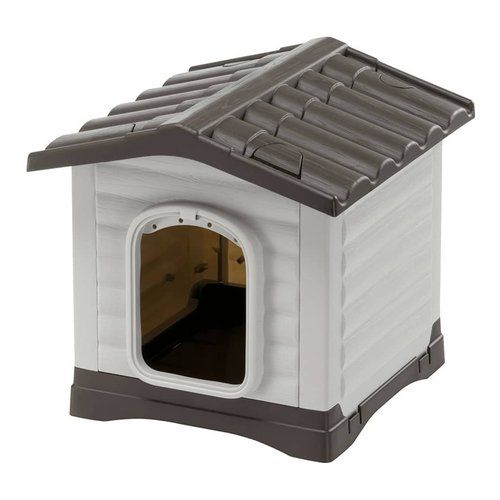 Cuccia esterno ferplast 87252599 dog villa 50 bianco e nero bianco e n