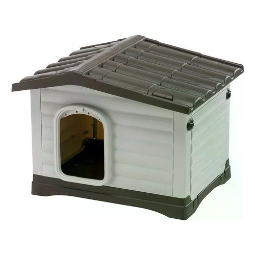 Cuccia esterno ferplast 87252799 dog villa 60 bianco e nero