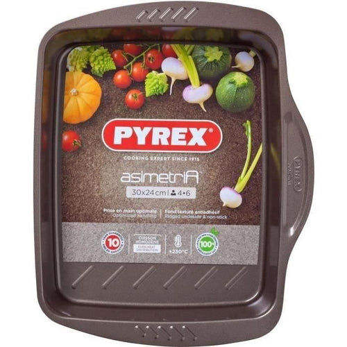 Teglia da forno - PYREX - 1452052 - Rettangolare - Acciaio - 30 x 24 cm