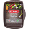 Teglia da forno - PYREX - 1452053 - Rettangolare - Acciaio - 35 x 27 cm