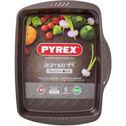 Teglia da forno - PYREX - 1452053 - Rettangolare - Acciaio - 35 x 27 cm