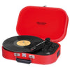 Trevi sally giradischi stereo wireless usb aux-in batteria ricaricabile tt 1020 bt rosso - 0T102002