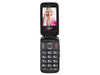 Trevi telefono cellulare con apertura a conchiglia flex 50 c nero - FLEX50C BLK