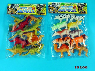 JUNGLA IL MONDO ANIMALE 10 PZ