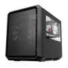 Case QBO 8 EVO - Micro ATX- USB3- 200+120mm ARGB fan- Card Reader- 3x Trasp Window