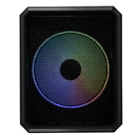 Case QBO 8 EVO - Micro ATX- USB3- 200+120mm ARGB fan- Card Reader- 3x Trasp Window