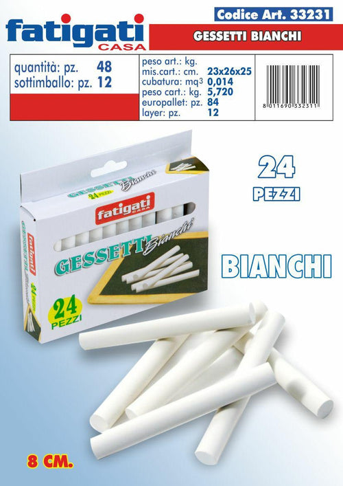 24 GESSETTI BIANCHI