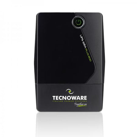Tecnoware UPS Era Plus e' un UPS a linea interattiva con una capacita' di 800VA e 2 prese Italia/Schuko