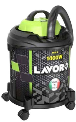 Lavor aspirapolvere / liquidi joker 1400 s - 1200 w (max1400 w) - 180 mbar  / 18 kpa - 40 l / s - 20 l Lavorwash