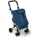 Foppapedretti go up borsa trolley alluminio, nero, blu marino - 9702001400