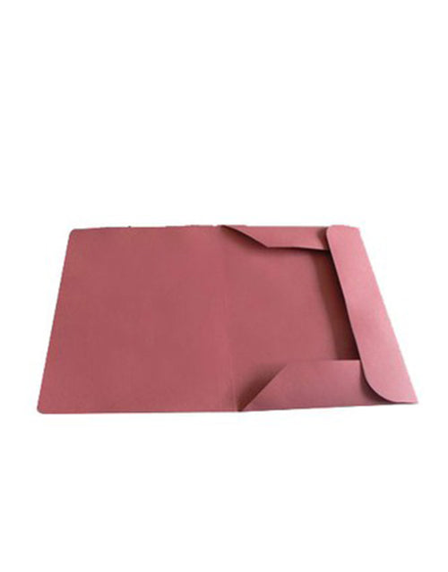 Cartelline 3 lembi in cartoncino rosso