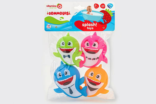 4 PESCECANI GOMMOLOSI
