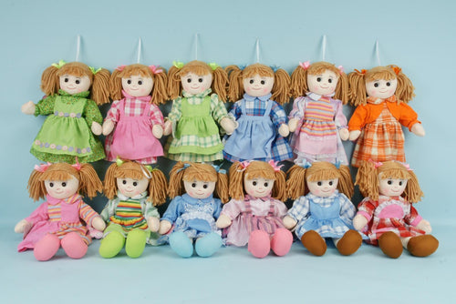 BAMBOLA STOFFA CM.50 ASS