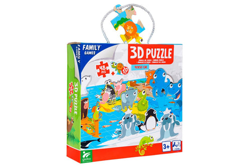 PUZZLE 3D MONDO ANIMALE