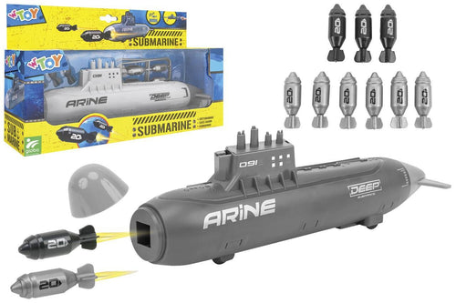 SOTTOMARINO CON LANCIATORE 2 COLORI