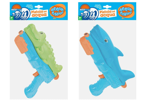 PISTOLA ACQUA ANIMALI 3 ASS CM.32