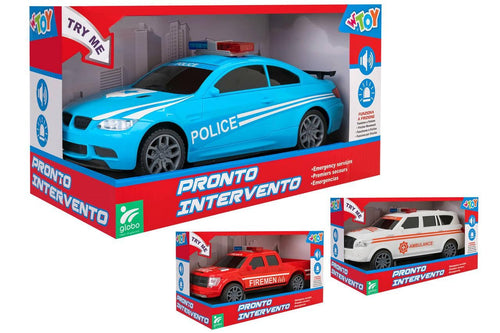 AUTO PRONTO INTERVENTO LUCI E SUONI 3 ASS