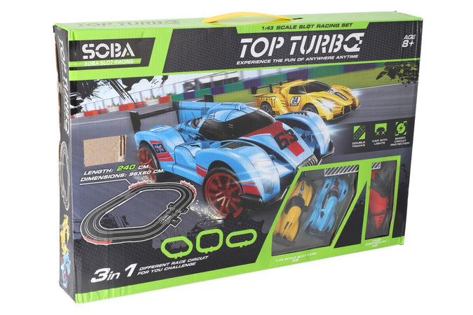 PISTA AUTO RICARICABILE USB C/2 AUTO TURBO RACE