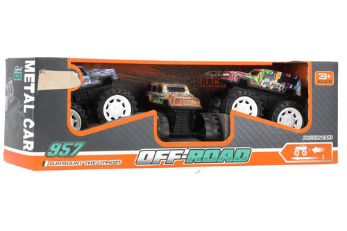 3 JEEP METALLO OFF ROAD