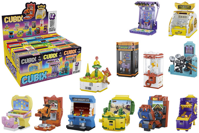 Cubix Videogioco Arcade 12 Modelli Assortiti