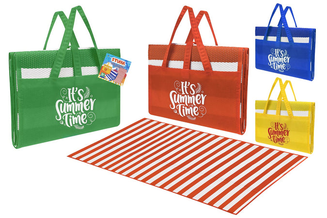 Stuoia Plastica Portatile 90x180cm 4 Colori