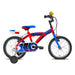 Bicicletta legnano 22l670 spider rosso e blu
