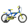 Bicicletta legnano 22l670 spider blu e giallo