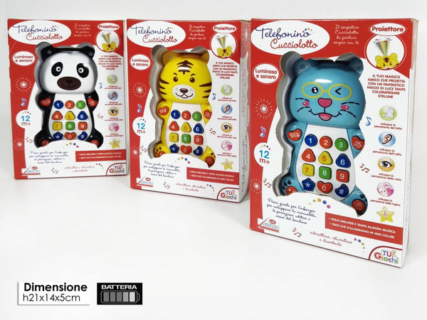 TELEFONINO CUCCIOLOTTO 2 ASS