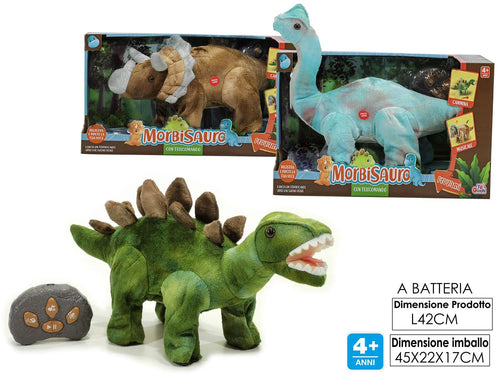 MORBISAURO C/TELECOMANDO 3 ASS.TI