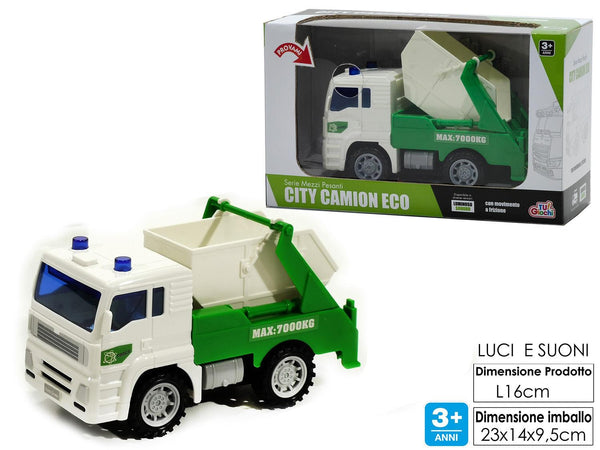CAMION NETEZZZA URBANA SUONI E LUCI 2 ASS
