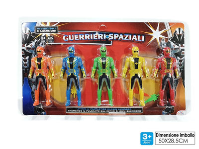 5 GUERRIERI CON LUCE