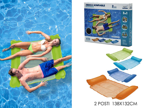 AMACA GONFIABILE MATRIMONIALE 132X138