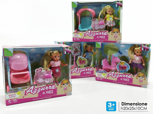 BAMBOLA AZZURRA 4 ASS C/ACC.