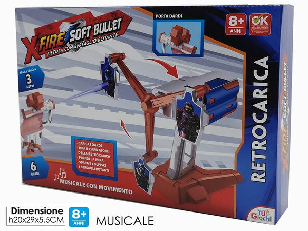 PISTOLA X-FIRE C/BERSAGLIO