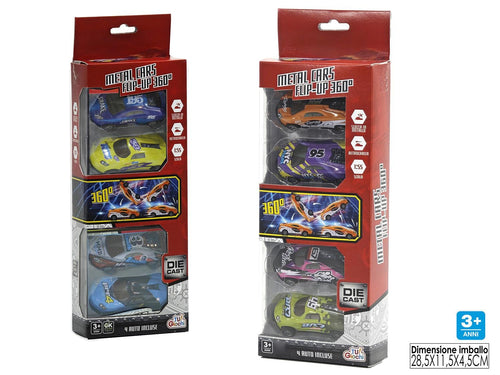 4 AUTO METAL CARS ASS